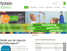 Tablet Screenshot of fydalo.nl